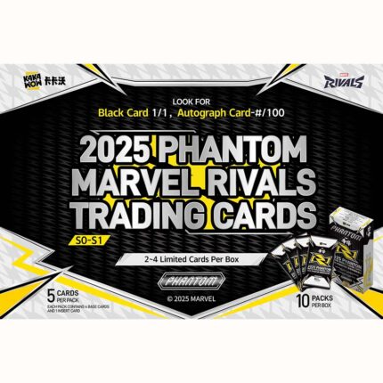 2025 KAKAWOW PHANTOM Marvel Rivals Trading Cards ( 10 Box Hobby Case )