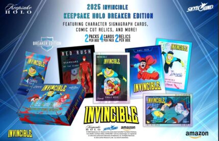 Keepsake Invincible 1st Edition Season 1 Holo Breaker Edition 10-Box Case