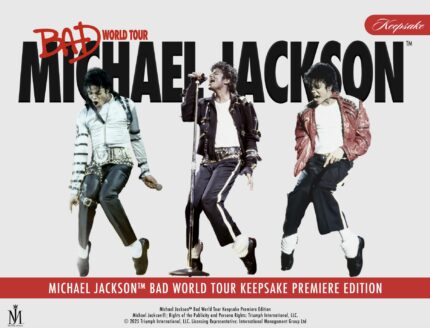 2025 Michael Jackson Bad World Tour Keepsake Premiere Edition Hobby 10-Box Case