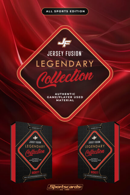 2025 Jersey Fusion Legendary Collection " G.O.A.T.'s " ( Mini Display Case/ 5 Boxes )