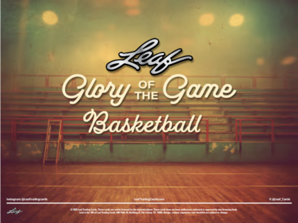 2025 LEAF GLORY OF THE GAME BASKETBALL 10 Box Case